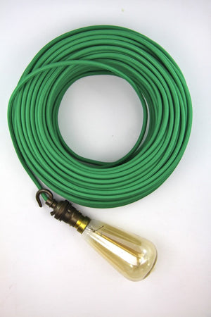 Fabric coloured cable, electrical cable, cloth covered electrical cord, vintage lighting, vintage coloured cable, 3 core cable, Mr Ralph, Boudi, DIY lighting, Lighitng kit, lighting cable nz