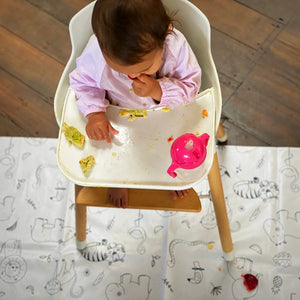 Oilcloth Messy Mat