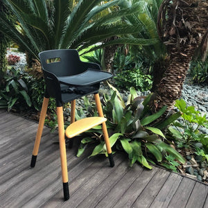 All Black Evo Highchair