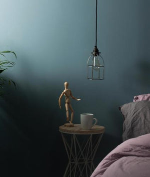 Pendant light set, metal lampholder, metal ceiling rose. vintage lighting, industrial lighting. Complete lighting set. cord set, coloured electrical cable, wholesale lighting nz, wholesale price cable cord, lighting components wholesale