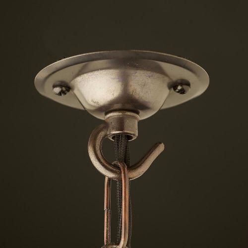 Hook ceiling rose, chain hook rose, Boudi, Ico Traders, Ecc Lighting, vintage lampholder, UK made ceiling rose. vintage lighting, industrial lighting. Complete lighting set. cord set, coloured electrical cable,