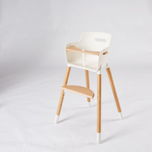 Evo highchair, adjustable wooden high chair, highchair 5 point harness, Evo cushion, height adjustable chair, toddler chair, highchair bar height, wood legs kids chair, Mocka, nordic style chair, scandi highchair safety standards highchair, wooden highchair new zealand.