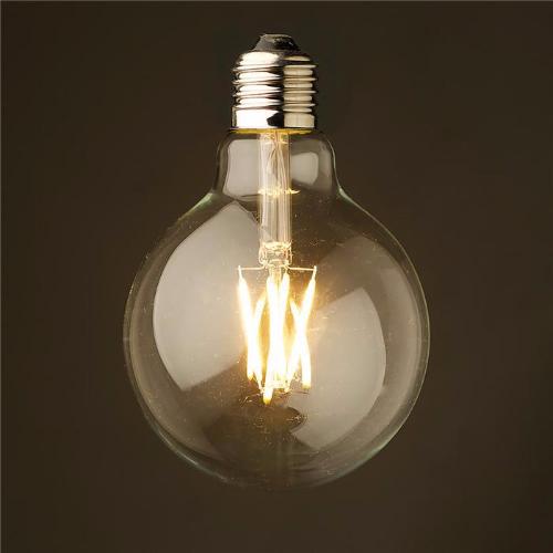G125 Bulb, light bulbs old filament,  retro lighting, Mr Ralph, ECC Lighting, Boudi, edison filament bulb, energy saver bulbs nz, halogen bulbs nz, decorative bulbs, Plumen, screw in designer bulbs, Lighting Plus.