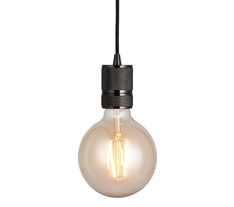 milled lampholder, bulbholder, bare bulb, vintage lampholder, industrial lampholder, industrial lighting, Mr Ralph, Vintage Industries, knurled lampholder, industrial bare bulb