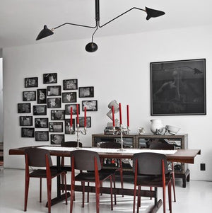 Boudi, Ico Traders, Vintage Lighting nz, ECC Lighting, industrial light, wholesale lighting nz, wholesale lights new zealand, adjustable pendant light, kitchen light, dining room pendant, serge mouille light