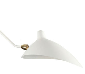 Boudi, Ico Traders, Vintage Lighting nz, ECC Lighting, industrial light, wholesale lighting nz, wholesale lights new zealand, adjustable pendant light, kitchen light, dining room pendant, serge mouille light, 3 arm light