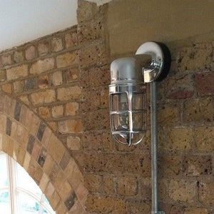 Barge wall light, outside lighting, indoor light, exterior lighting, industrial lighting, vintage lighting, new zealand lighting, bathroom lighting, bathroom wall light