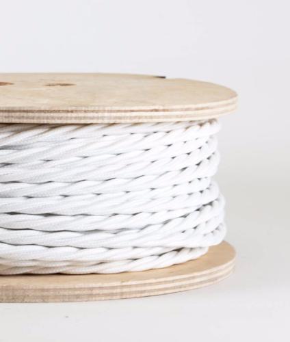 Fabric coloured cable, electrical cable, cloth covered electrical cord, vintage lighting, vintage coloured cable, 3 core cable, lighting nz, wholesale lighting nz, wholesale electrical cable