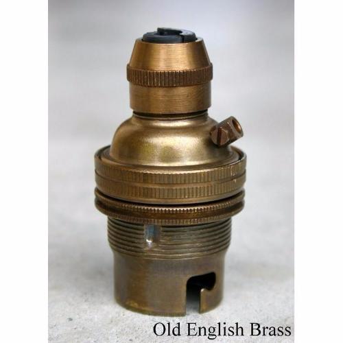 BRITISH・MADE・ANTIQUE TABLE・LAMP B22電球