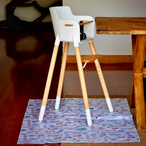 Oilcloth Messy Mat