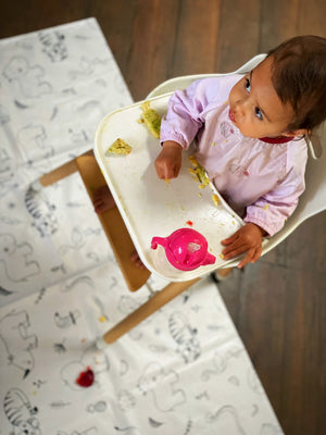 Oilcloth Messy Mat