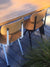 Table and 6 Bistro chairs