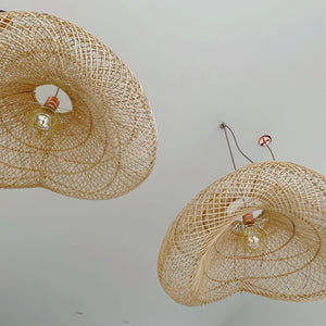 Pendant,. lighting, industrial lighting, hanging pendant, Mr Ralph, Boudi, Lighting Plus, electrical cable, fabric cord, ceiling rose, lampholder, metal cord set, industrial pendant, bare bulb